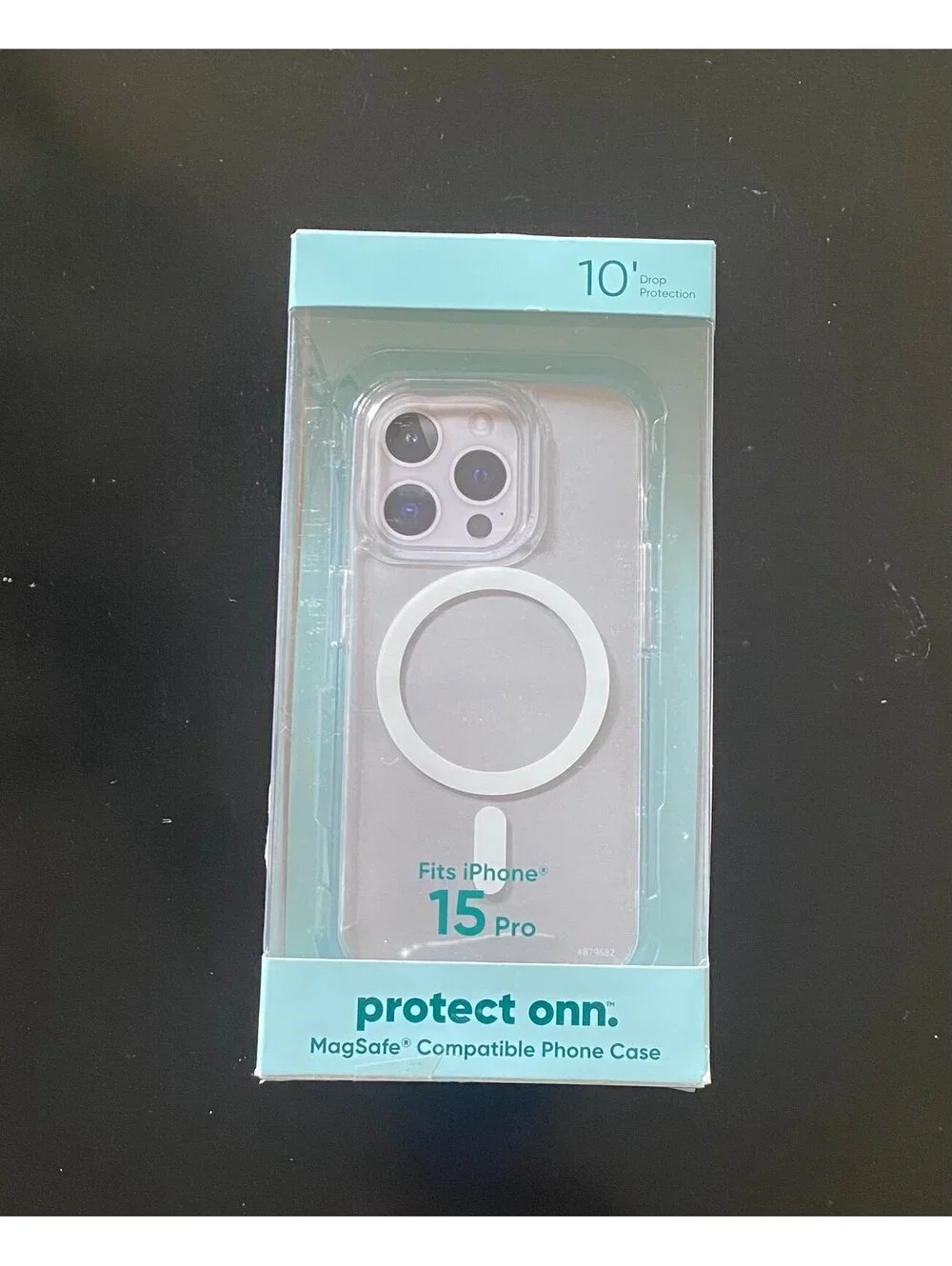 Onn Case for iPhone 15 Pro Clear